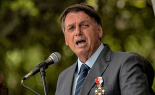 Le président du Brésil Jair Bolsonaro, à Rio de Janeiro le 18 décembre 2020.