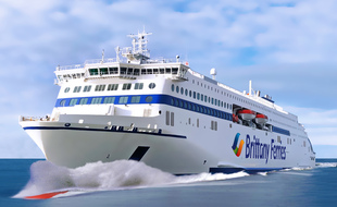 Les deux navires hybrides commandées par la Brittany Ferries seront propulsés au gaz naturel liquéfié et seront équipés de batteries électriques.