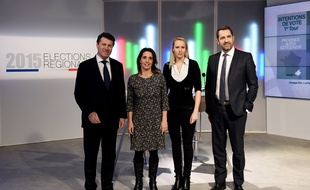 Les quatre principaux candidats aux élections régionales en PACA avant le débat sur France 3.