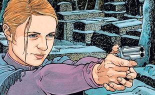 Détail de la couverture du tome 8 de la BD Les Passagers du vent