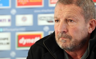 Rolland Courbis, le nouvel entraîneur de Montpellier, en 2013