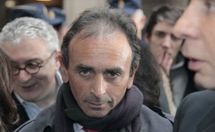Eric Zemmour au Tribunal correctionnel de Paris le 11 janvier 2011.