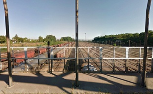 La gare de triage de Mundolsheim, dans le Bas-Rhin.