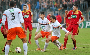 Le MHSC s'en sort mieux à l'extérieur, comme ici à Rodez, qu'à la Mosson.