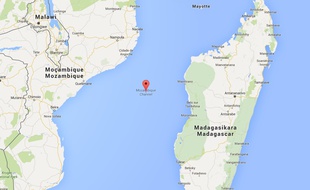 Canal du Mozambique, où a été retrouvé le débris d'un avion pouvant appartenir à un Boeing 777