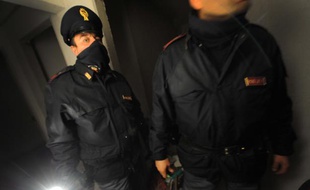 Photo d'illustration de policiers italiens anti-drogue