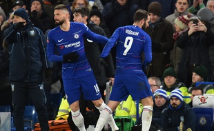 Olivier Giroud va clairement devoir se contenter d'un statut de remplaçant avec Chelsea en raison de la venue de Gonzalo Higuain durant ce mercato hivernal. Glyn Kirk
