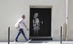 L'oeuvre attribuée à Banksy a été volée dans la nuit du 25 au 26 janvier 2019.