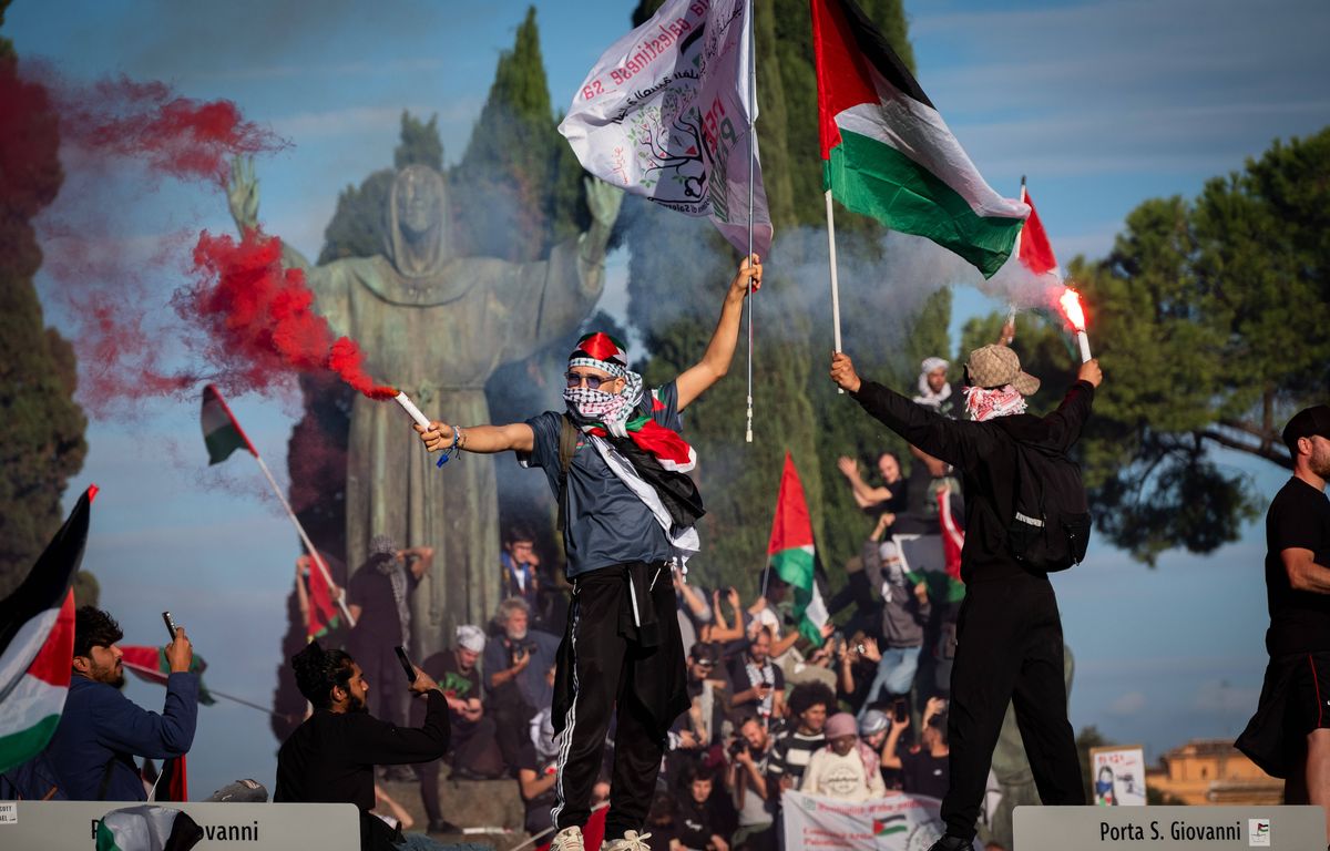 Gaza : Rome, Barcelone, Madrid... Des foules européennes apportent leur soutien aux Palestiniens