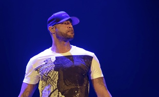 Booba en concert à Nanterre (92) le 13 octobre 2018.