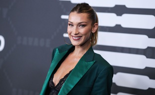 La top Bella Hadid au défilé Savage x Fenty