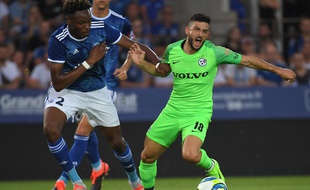 Mohamed Simakan a joué les deux matches contre le Maccabi Haïfa. Ses deux premiers avec le groupe pro du Racing.