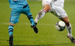 Une semelle lors d'un match de Ligue 1.