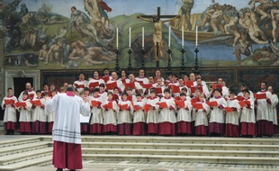 Le choeur de la chapelle Sixtine du Vatican a enregistré un disque dans la fameuse chapelle