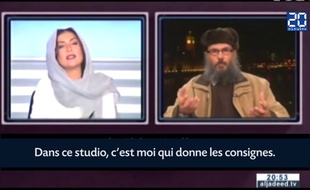 La journaliste Rima Karaki remet à sa place un cheikh islamiste.