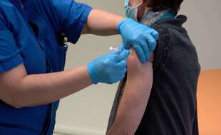 Lors d'une vaccination de dose de rappel (Illustration).