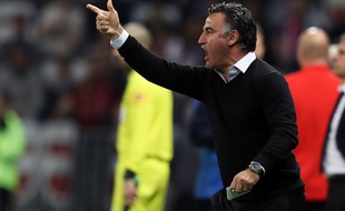 Christophe Galtier a peut-être vécu son avant-dernier match sur le banc stéphanois samedi dernier à Nice. VALERY HACHE