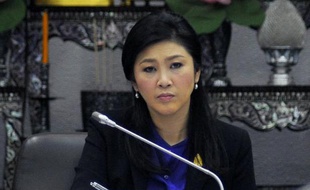 La Première ministre Yingluck Shinawatra, le 15 janvier 2014 à Bangkok