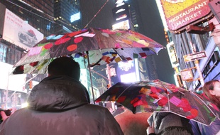 La célébration du Nouvel an à Times Square à New York s'est déroulée sans problème.