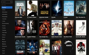 Popcorn Time, un logiciel de streaming qui propose des contenus pour la plupart illégaux.