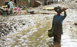 Des crues mortelles ont eu lieu sur l'île de Sumatra (Indonésie) fin janvier 2020.