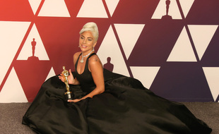 L'actrice et chanteuse Lady Gaga à la 91e cérémonie des Oscars