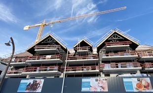 Le resort Le Monde des neiges est en construction route de Nabinas