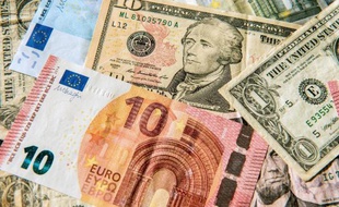 Le président François Hollande a estimé que l'euro était désormais à sa "bonne parité" face au dollar