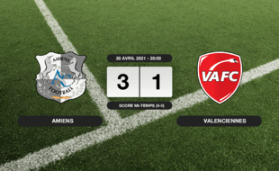 Ligue 2, 34ème journée: Amiens s'impose à domicile 3-1 contre le VAFC