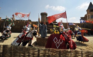 Le spectacle du Secret de la Lance en 2010 au Puy du Fou.