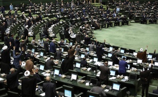 Le parlement iranien, à Téhéran, le 7 janvier 2020.