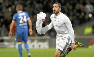 Lisandro Lopez face à Evian-Thonon-Gaillard