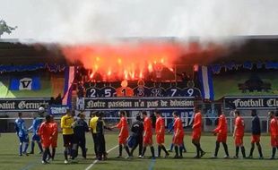 Les supporters du Saint-Germain FC, le dimanche 4 mai 2014.