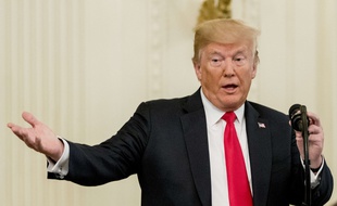 Donald Trump à Washington, le 22 août 2018.