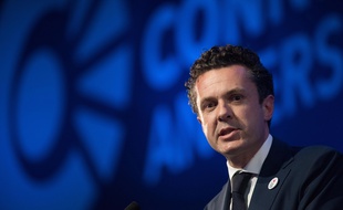 Christophe Béchu, maire d'Angers.
