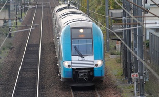 Illustration: Un train de la SNCF.