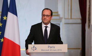 François Hollande, le 30 mars 2016.