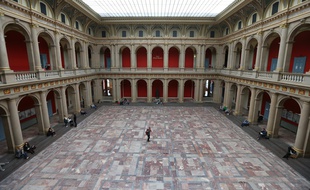 Strasbourg le 16 septembre 2014. Les 130 ans du Palais universitaire de Strasbourg. La Aula Marc Bloch.