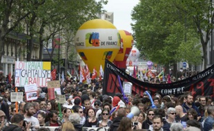 Manifestation contre la loi travail, le 26 mai 2016 à Paris
