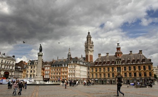 La Grand' place de Lille (illustration).