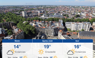 Météo Lille: Prévisions du jeudi 18 avril 2019