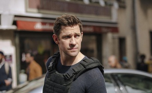 John Krasinski sur le tournage à Paris de la série «Jack Ryan».