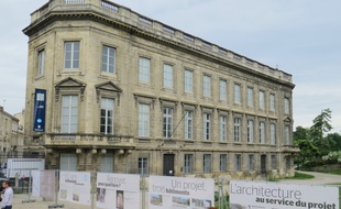 Le bâtiment de Lilesferme, qui abrite le muséum d'histoire naturelle de Bordeaux