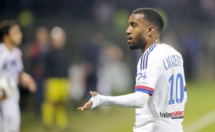 Alexandre Lacazette s'est surtout distingué cette saison par un triplé dans le derby face à l'ASSE, le 8 novembre dernier (3-0). FAYOLLE PASCAL