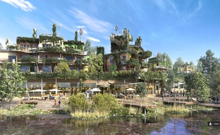 Les appartements du Village Nature s'inspireront des Jardins suspendus de Babylone.