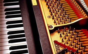 Illustration: Le clavier d'un piano.