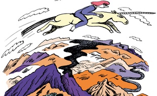 Dessin d'Adèle Verlinden pour l'ouvrage BD collectif La Dame à la licorne