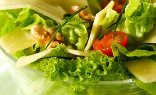 Illustration d'une salade composée.