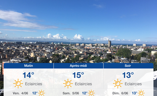 Météo Le Havre: Prévisions du jeudi 3 juin 2021