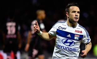 Mathieu Valbuena le 23 octobre 2015 à Gerland.
